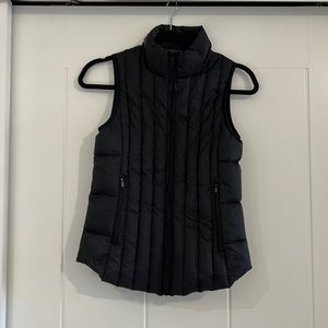 Black winter vest